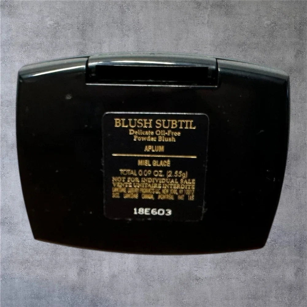 RARE Lancome Blush Subtil Duo Womens 0.09oz Aplum / Miel Glace‎ Powder